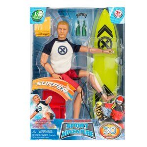 World Peacekeepers: Sport & Adventure - 12" Surfer Action Figure by M&C